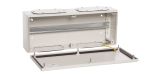 Obudowa hermetyczna IP66 400x200x80mm Szara z szyną TH Szafa Sterownicza RH 42-80 TWIST