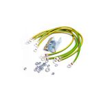 Zestaw uziemiający do szaf wiszących rack 19" SWK SWK-D 19-0162-A