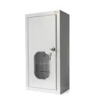 Szafka licznikowa natynkowa 1-licznikowa 1-fazowy elektroniczny 6 modułów IP31 220x430x130 Biała z zamkiem i szybą NRL 1F 6 WE ZSZ