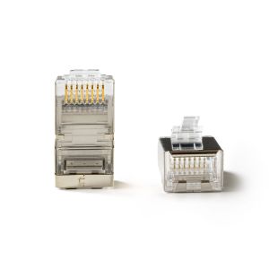 Wtyk RJ45 Cat6 Końcówki Wtyki UTP 50 sztuk 19-0021