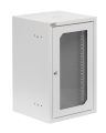 Szafa rack wisząca 10 9Ux310x300 IP30 Szara drzwi z szybą SZW-10-9U-30-DS-S przód.jpg