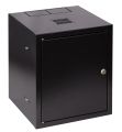 Szafa rack wisząca 10 6Ux310x300 IP30 Drzwi pełne RAL 9005 czarna SZW-10-6U-30-DP-C przód-min.jpg