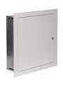 Rozdzielnica modułowa 3x12 podtynkowa 36 modułów IP31 415x415x127 Biała z zamkiem RPSM 36 Z 2X18 przód od boku.jpg