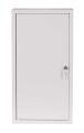 Szafka licznikowa natynkowa 1-licznikowa 3-fazowy Licznik elektroniczny 12 modułów IP31 310x580x130 Biała z zamkiem NRL 12E Z przód.jpg