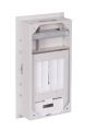Szafka licznikowa natynkowa 1-licznikowa 3-fazowy elektroniczny 12 modułów IP31 270x540x120 Biała z zamkiem i szybą RL 12E ZSZ tył od boku.jpg