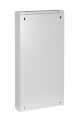 Rozdzielnica modułowa natynkowa 144 moduły IP31 550x1055x130 Biała z zamkiem NRPSM 144 6X24 Z tył