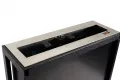 Podnośnik do monitora o maksymalnej przekątnej ekranu 32" INOX - M-5 Eco  INX obudowa, uchwyt schowany, klapa otwarta