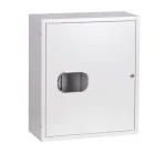 Szafka licznikowa natynkowa 1-licznikowa 3-fazowy 24 moduły IP31 490x580x220 Biała z zamkiem i szybą NRL 24 ZSZ