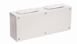 Obudowa hermetyczna IP66 500x200x120mm Szara z szyną TH Szafa Sterownicza RH 52-120 TWIST