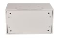 Szafa wisząca rack 19 dwuczęściowa 6U 600x400 IP54 Ściany boczne pełne Drzwi pełne Wewnętrzna RAL 7035 szara SWKD19-6U-40-DP-W (5).jpg