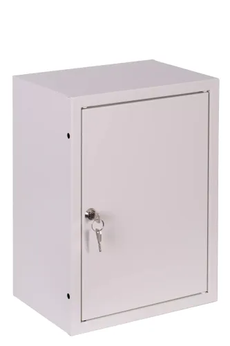 Obudowa Sterownicza 300x400x210mm IP31 Szara z płytą montażową NR 342 przód