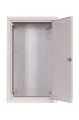 Obudowa Sterownicza 300x500x210mm IP31 Szara z płytą montażową NR 352 otwarte drzwi