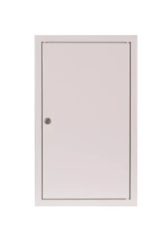 Obudowa Sterownicza 300x500x210mm IP31 Szara z płytą montażową NR 352 przód