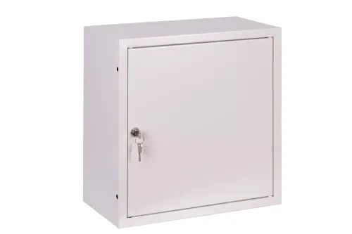 Obudowa Sterownicza 400x400x210mm IP31 Szara z płytą montażową NR 442