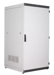 Szafa rack 19" pyłoszczelna IP54 42Ux 800x1000 Osłona pełna Boki zdejmowane Drzwi pełne Ral 7035 szara WR19-42U-810-DP-S