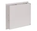 Rozdzielnica elektryczna modułowa 1x12 IP31 Biały z zatrzaskiem 270x225x120 RP 12 modułów tył szafy.webp