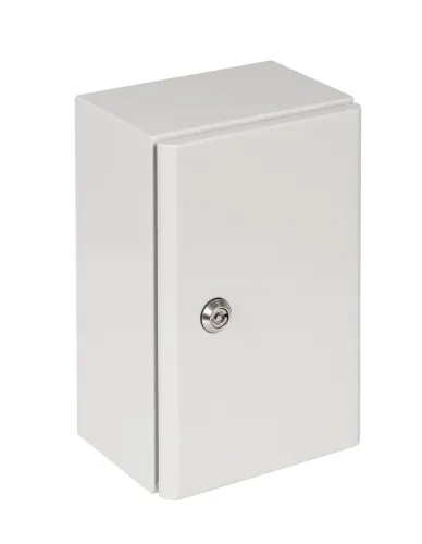 Obudowa hermetyczna IP65 200x300x150mm Szara z płyta montażową RH 231 Szafa Sterownicza przód.webp