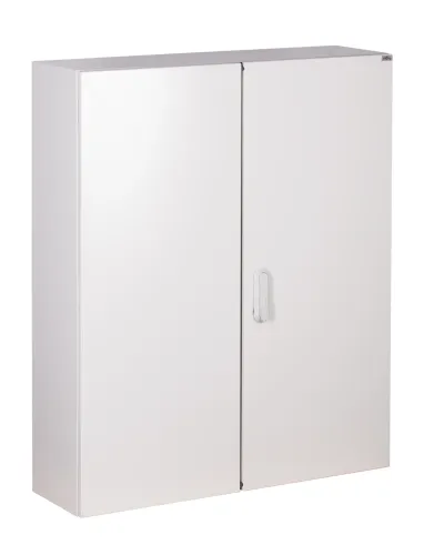 Obudowa Hermetyczna IP65 1000x1200x300 drzwi podwójne Szara z płytą montażową RH 10123 Szafa Sterownicza przód.webp