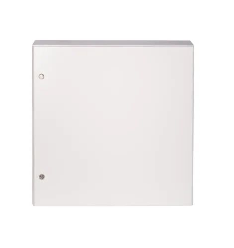 Obudowa hermetyczna IP65 800x800x300mm Stal Nierdzewna malowana na szaro z płytą montażową RH-883-SS-7035 Szafa Sterownicza przód