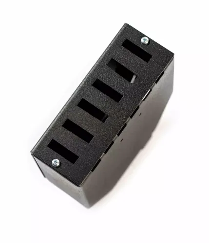 Przełącznica DIN do szaf rack 6xST simplex.webp