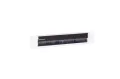 Panel z przepustem szczotkowym do szaf rack 10 1U RAL 7035 szary 10-0008S Maskownica.webp
