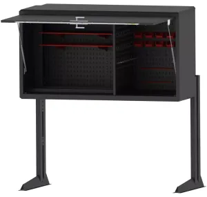 Boks Garażowy PARKINGSPACE 2240x2427x1080mm Szafa Garażowa Metalowa DO 300kg 2500 litrów 