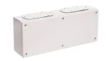 Obudowa hermetyczna IP66 600x200x120mm szara z szyną TH TWIST Szafa Sterownicza RH 62-120