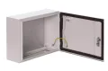 Obudowa hermetyczna IP65 400x300x150 skrzynka elektryczna natynkowa RH431 drzwi otwarte.webp