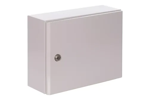 Obudowa hermetyczna IP65 400x300x150 skrzynka elektryczna natynkowa RH431 przód skrzynki.webp