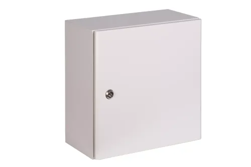 Obudowa hermetyczna IP65 metalowa 400x400x210 skrzynka elektryczna RH442 przód.webp