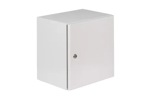 Obudowa hermetyczna IP65 metalowa 400x400x300 skrzynka elektryczna RH 443 przód szafki.webp