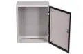 Obudowa hermetyczna IP65 metalowa 400x600x210 skrzynka elektryczna RH 462 otwarte drzwi przednie.webp
