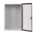 Obudowa hermetyczna IP65 metalowa 400x600x300 skrzynka elektryczna RH 463 otwarte drzwi przednie.webp