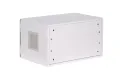Szafa wisząca rack 19 6Ux600x600 IP54 Ściany boczne pełne Drzwi pełne Zewnętrzna RAL 7035 szara SWK19-6U-60-DP-Z tył.webp
