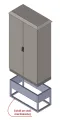 Cokół ze stali nierdzewnej do Streetbox.webp