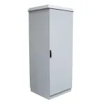 Aluminiowa Szafa Rack Zewnętrzna 38U 600x600 IP65 StreetBox Dwu-płaszczowa RAL 7035 STRBX-6618-38U