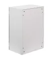 Szafa rack zewnętrzna 19" 18U 600x400 wisząca IP54 Szara SWK19-18U-40-DS-Z tył