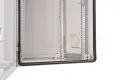 Szafa rack zewnętrzna 19 18U 600x600 wisząca IP54 SzaraSWK19-18U-60-DS-Z spód szafy.webp