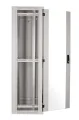 Szafa rack stojąca 42U Beta Light drzwi z szybą hartowaną Spawana Sabaj System drzwi otwarte bok.webp