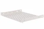 Półka do szafy rack 19" 1U/200mm perforowana, do 15kg, Szara 19-0155S Sabaj