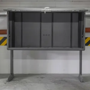 Boks Garażowy PARKINGSPACE 2240x2427x1080mm Szafa Garażowa Metalowa DO 300kg 2500 litrów 