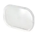 Szyba owalna do rozdzielnic RL i NRL – 160 × 108 mm