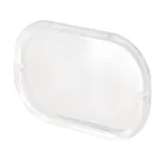 Szyba owalna do rozdzielnic RL i NRL – 160 × 108 mm