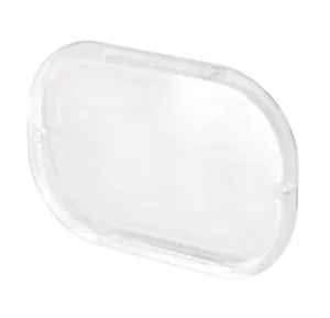 Szyba owalna do rozdzielnic RL i NRL – 160 × 108 mm