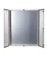 Obudowa hermetyczna IP65 metalowa 1000x1800x300 skrzynka elektryczna RH 10183 drzwi otwarte