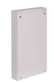 ROZDZIELNICA MODUŁOWA NATYNKOWA 120 MODUŁÓW IP30 550X905X132 BIAŁA Z ZAMKIEM NRPSM 120 5X24 Z tył