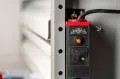 Listwa zasilająca do szafy rack 10" obrotowa 360 4 gniazda 3m 10-LZ4G-3M przedłużacz zamontowana na biurku