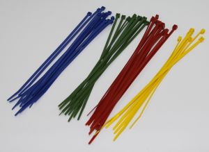 Opaski Zaciskowe Kablowe 200 x 3,6 100 sztuk NIEBIESKIE 19-0085N