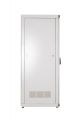 Szafa rack 19" pyłoszczelna IP54 42Ux 600x800 Osłona pełna Boki zdejmowane Drzwi szyba Ral 7035 szara WR19-42U-68-DS-S bok szafki