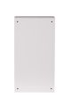 Szafka licznikowa natynkowa 1-licznikowa 3-fazowy elektroniczny 12 modułów IP31 310x580x130 Biała z zamkiem i szybą NRL 12E ZSZ tył 2